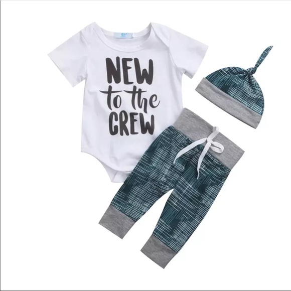 pudcoco Other - Baby Boy Kids Jumpsuit Romper Bodysuit Outfits